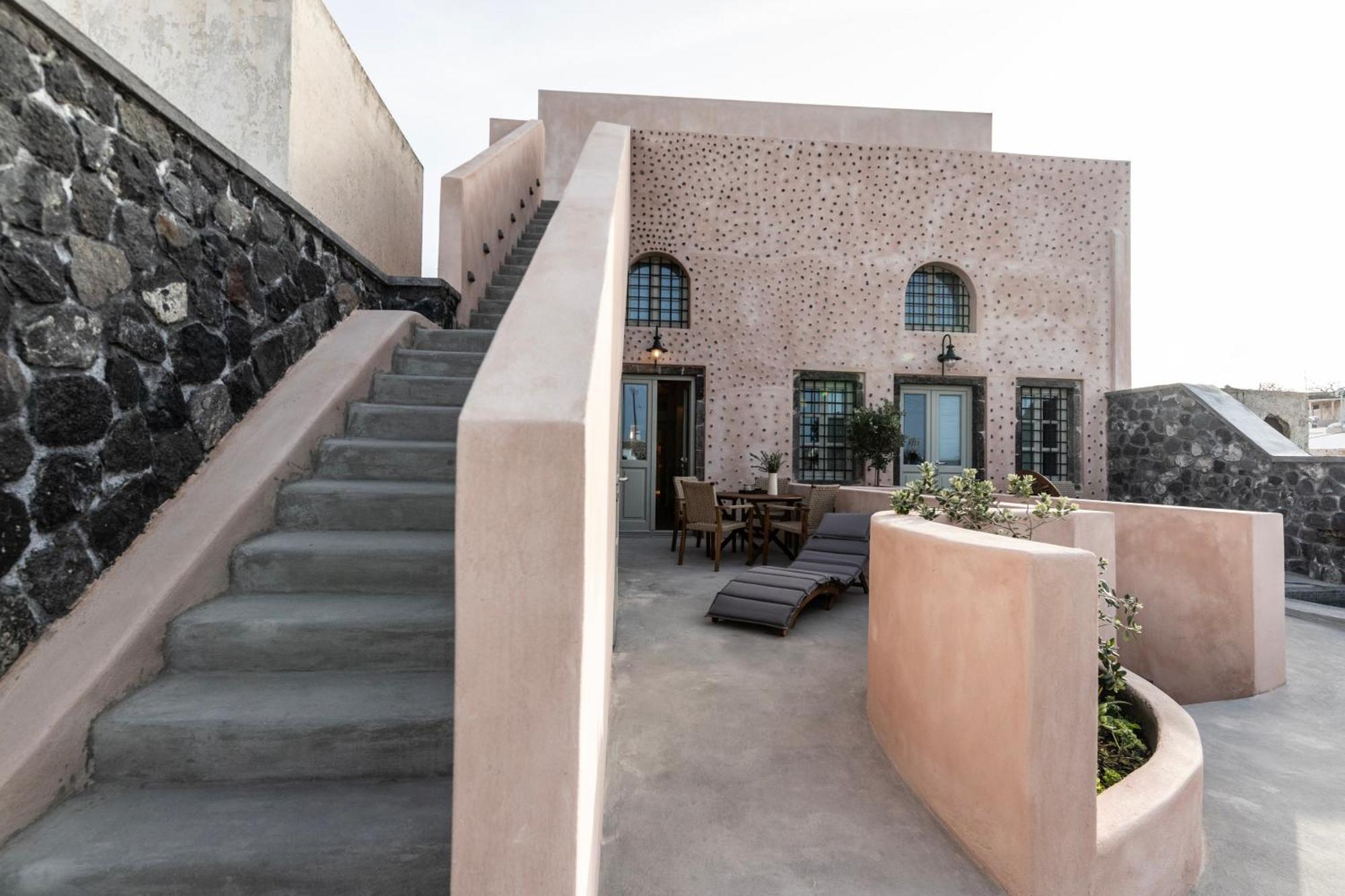 Frescoes Luxury Suites By Kb Hospitality Messaria  Exterior photo